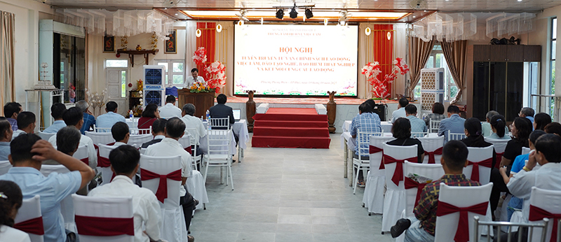 Phường Phong Điền: Tuyên truyền tư vấn chính sách lao động việc làm, đào tạo nghề, bảo hiểm thất nghiệp và kết nối cung cầu lao động