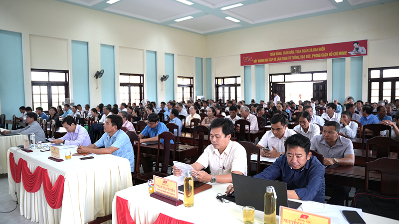 Đan Điền: Triển khai kế hoạch tổ chức hội nghị gặp gỡ, tiếp xúc cử tri phục vụ công tác vận động bầu cử