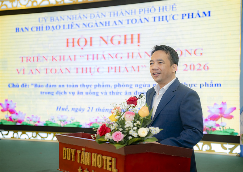 Phát động “Tháng hành động vì an toàn thực phẩm” năm 2026