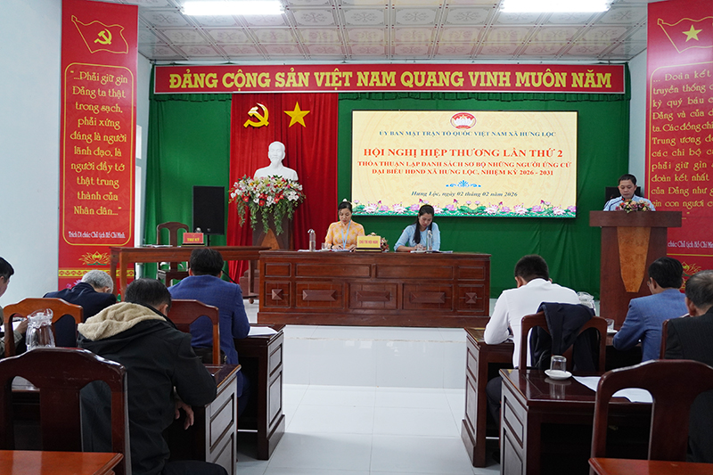 Hưng Lộc: Hội nghị hiệp thương lần thứ hai