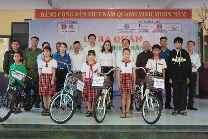 Xã Phú Vinh: Lễ ra quân Tháng Thanh niên năm 2026