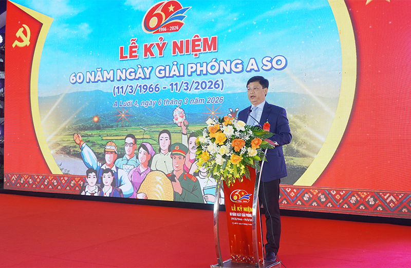 Kỷ niệm 60 năm Ngày giải phóng A So (11/3/1966 – 11/3/2026)