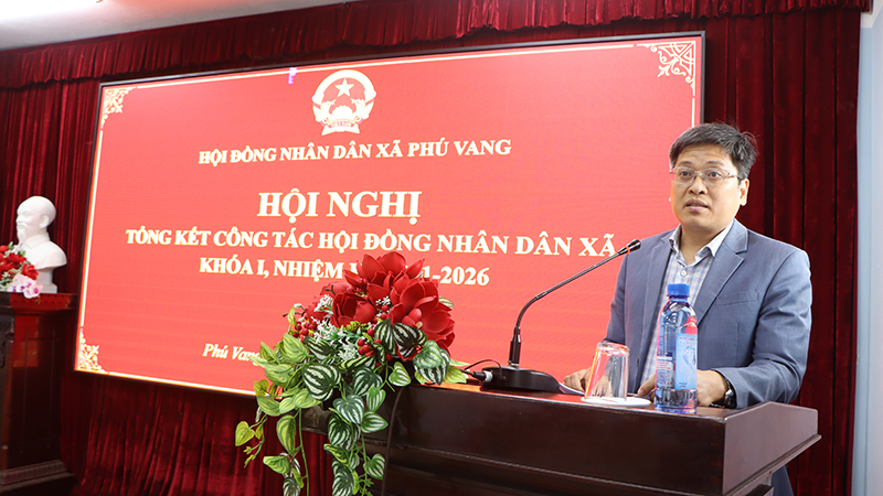 Phú Vang: Tổng kết hoạt động Hội đồng nhân dân xã nhiệm kỳ 2021-2026