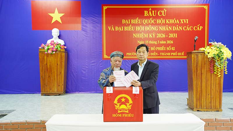 Hơn 18.400 cử tri phường Phong Điền nô nức Ngày hội lớn của toàn dân