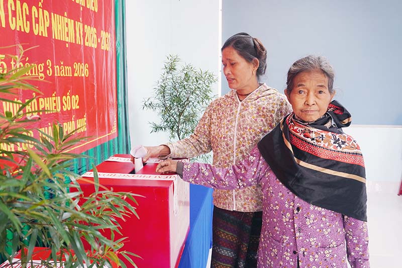 Hưng Lộc: Cử tri đặt niềm tin vào những người đại diện cho nhân dân