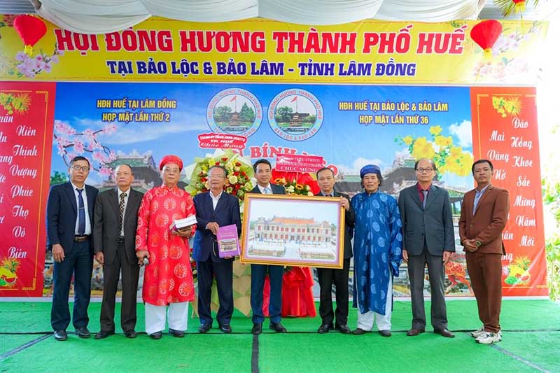 Lãnh đạo thành phố dự gặp mặt Hội đồng hương Huế tại Lâm Đồng