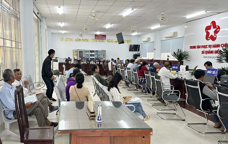 Quảng Điền xây dựng xã văn minh, kỷ cương nơi công sở – nền tảng cho phát triển bền vững