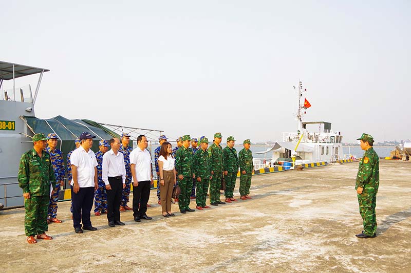 Bộ đội Biên phòng thành phố Huế: Tuần tra kiểm soát bảo vệ chủ quyền vùng biển