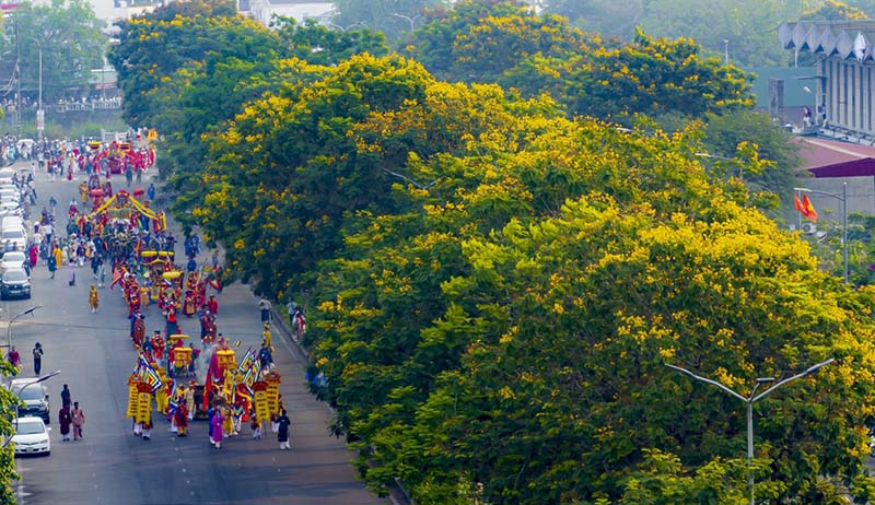 Rực rỡ sắc màu Lễ hội Điện Huệ Nam 2026