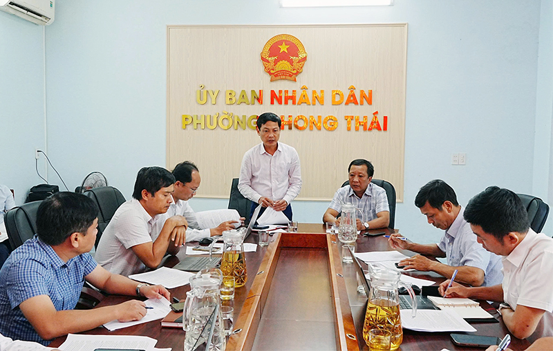 Phong Thái tập trung tháo gỡ vướng mắc, đẩy nhanh tiến độ giải phóng mặt bằng các dự án trọng điểm