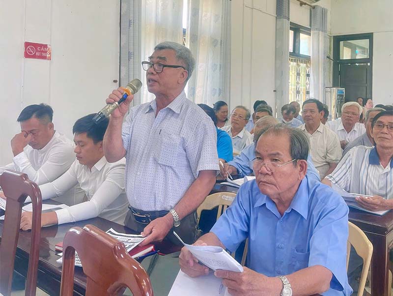 Phường Kim Long: Hội nghị lấy ý kiến đối với phương án sắp xếp tổ dân phố trên địa bàn