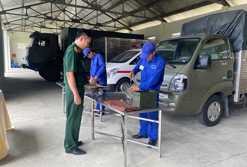Bộ CHQS thành phố Huế kiểm tra trình độ kỹ năng nghề năm 2026