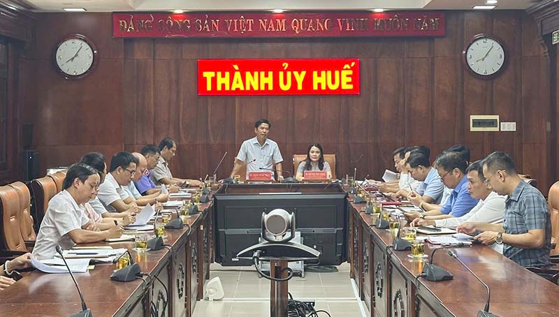 Công bố Quyết định giám sát của Ban Chỉ đạo phòng, chống tham nhũng, lãng phí, tiêu cực thành phố đối với Ủy ban Kiểm tra Thành ủy và Thanh tra thành phố