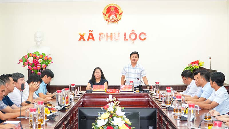 Xã Phú Lộc gặp mặt doanh nghiệp, hợp tác xã và cơ sở sản xuất kinh doanh trên địa bàn