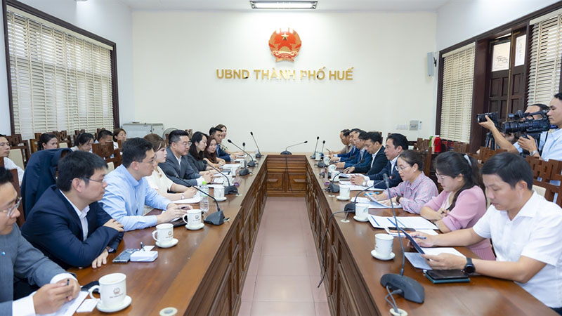 Tăng cường xúc tiến đầu tư, quảng bá tiềm năng Huế đến doanh nghiệp Trung Quốc