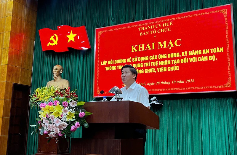 Đẩy mạnh ứng dụng công nghệ số, trí tuệ nhân tạo và nâng cao kỹ năng an toàn thông tin trong các cơ quan Đảng